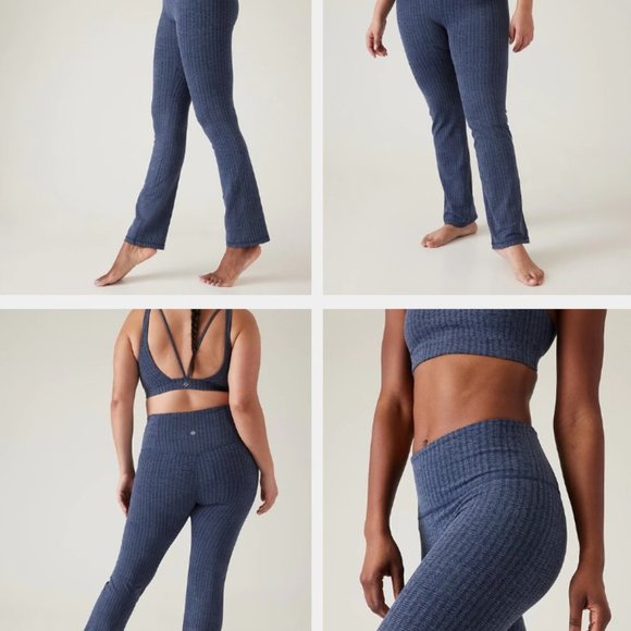 Athleta Pants - Elation Textured Straight Leg Pant small tall